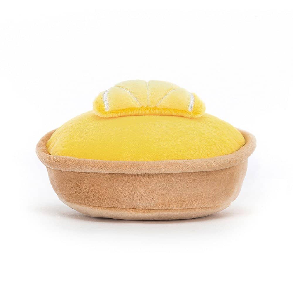 Jellycat Pretty Patisserie Tarte Au Citron Cake - 5x10cm - Image 2