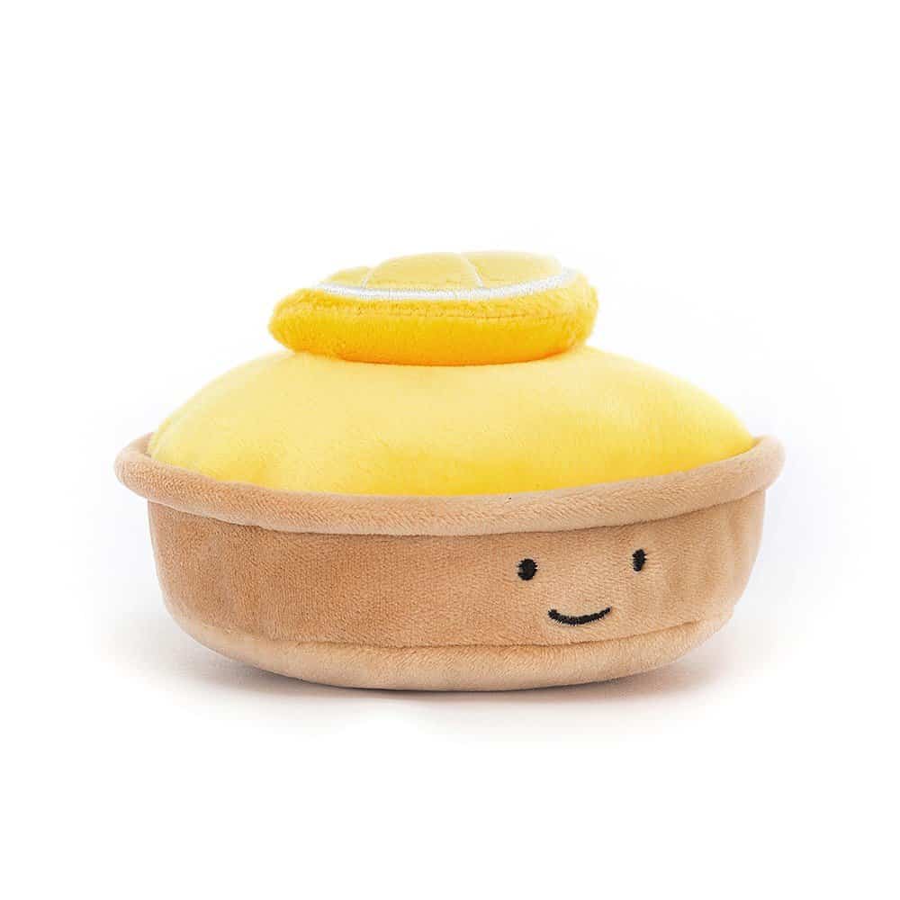 Jellycat Pretty Patisserie Tarte Au Citron Cake - 5x10cm