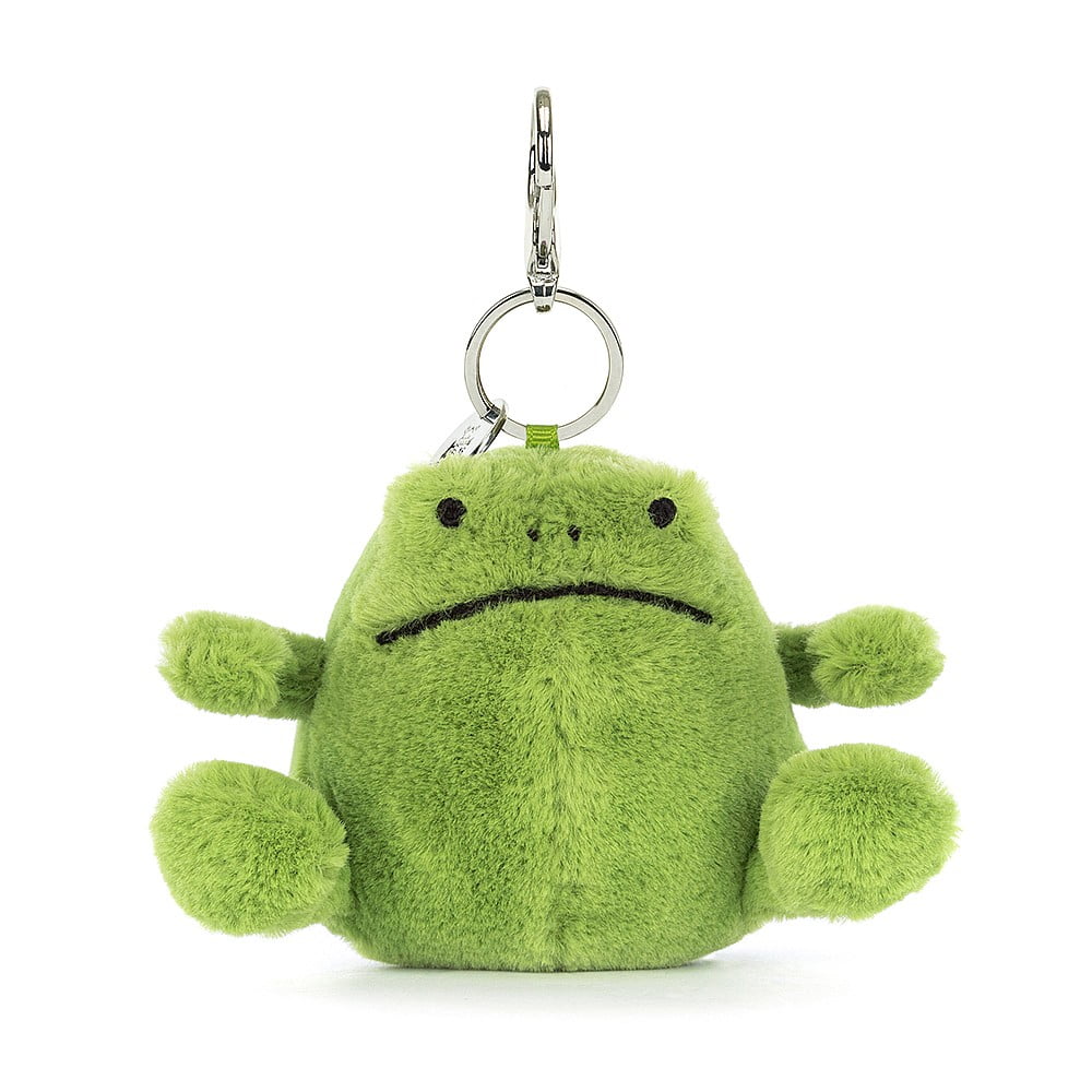 Jellycat Ricky Rain Frog Bag Charm - 8x8cm - Image 2