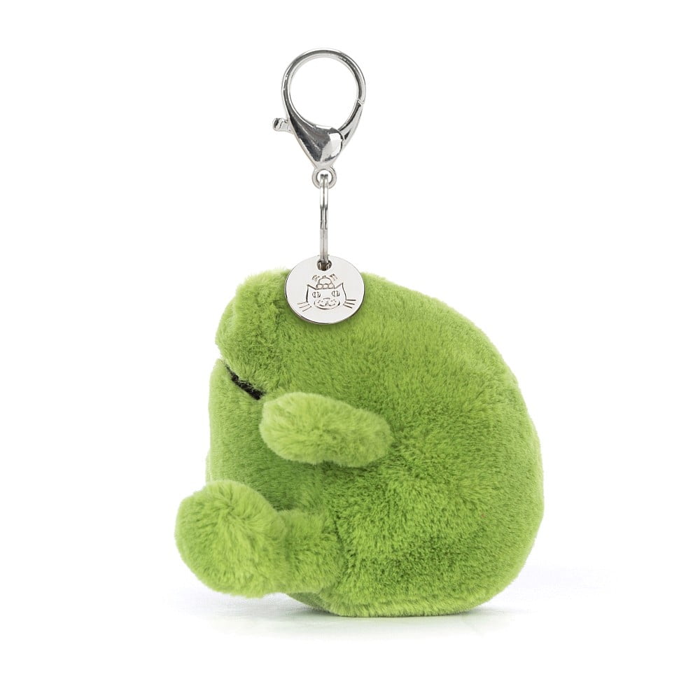 Jellycat Ricky Rain Frog Bag Charm - 8x8cm - Image 3