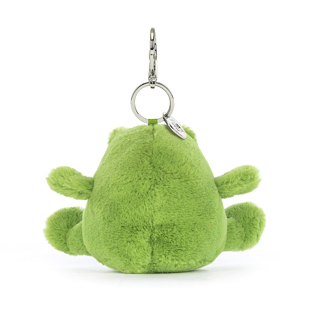 Jellycat Ricky Rain Frog Bag Charm - 8x8cm - Image 4