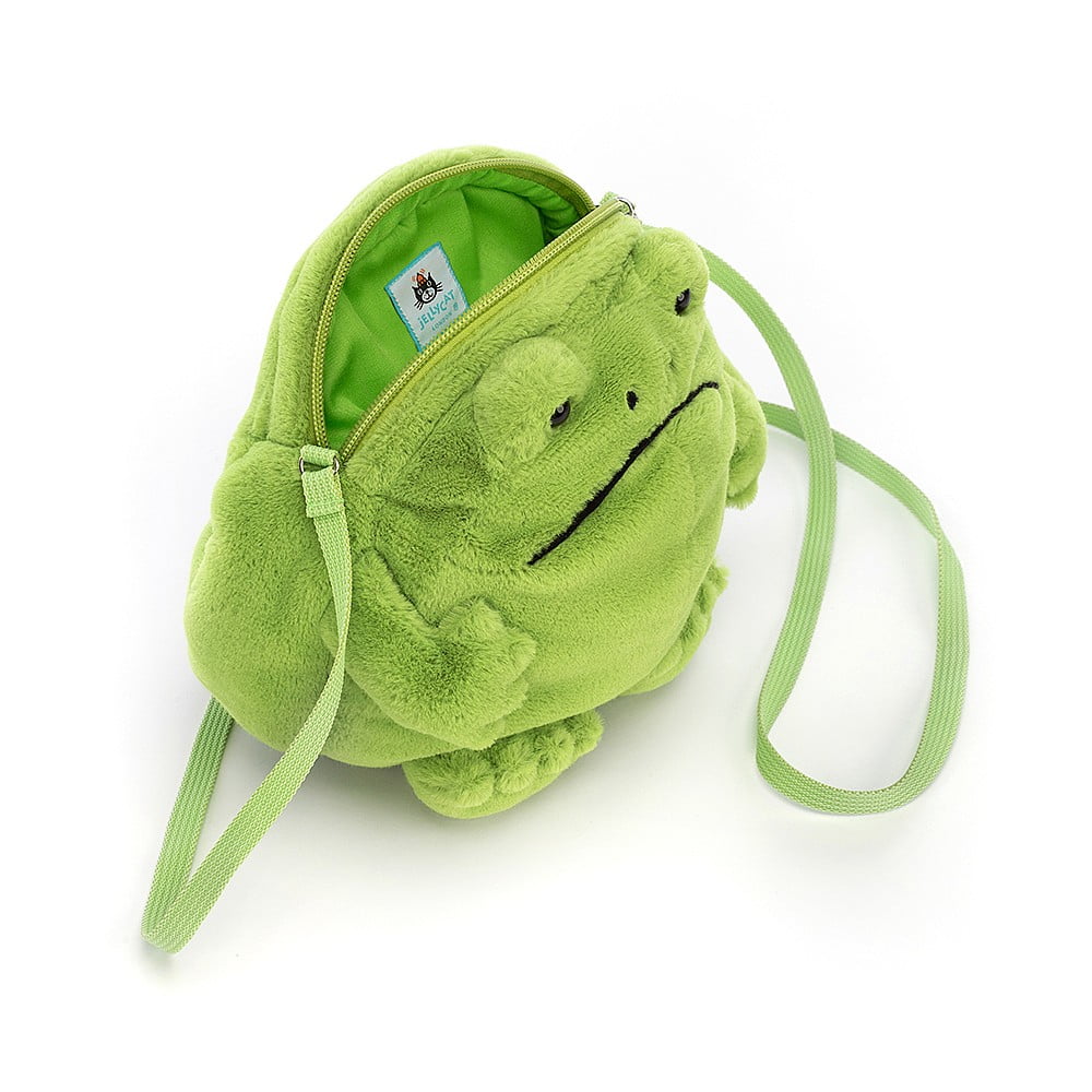 Jellycat Ricky Rain Frog Bag - 17x17cm - Image 2