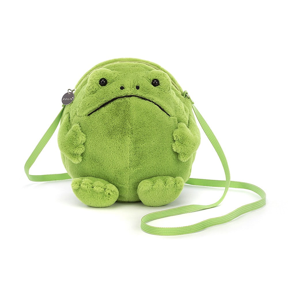 Jellycat Ricky Rain Frog Bag - 17x17cm - Image 3