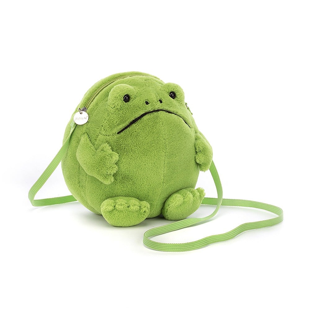 Jellycat Ricky Rain Frog Bag - 17x17cm