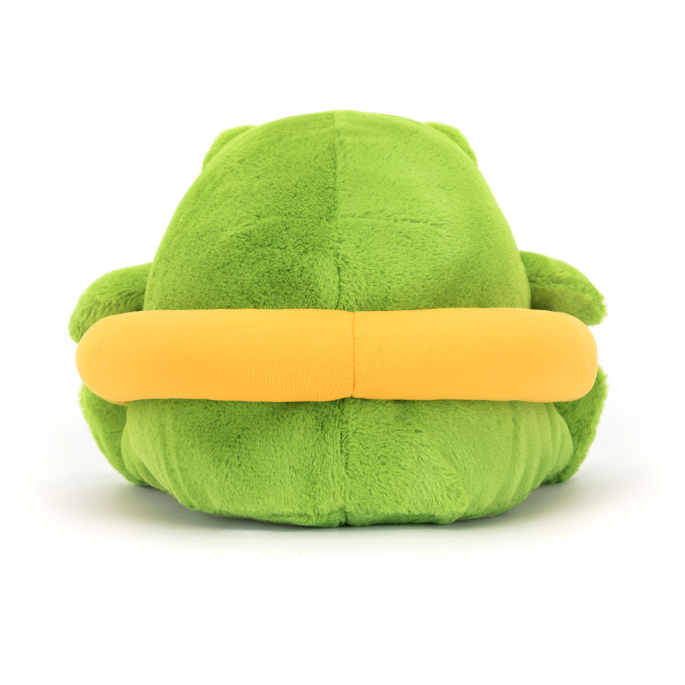 Jellycat Ricky Rain Frog Rubber Ducky Ring - 15cm x 17cm x 18cm - Image 3