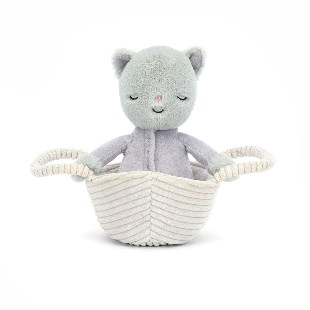 Jellycat Rock-A-Bye Kitten - 12cm x 9cm x 20cm - Image 3