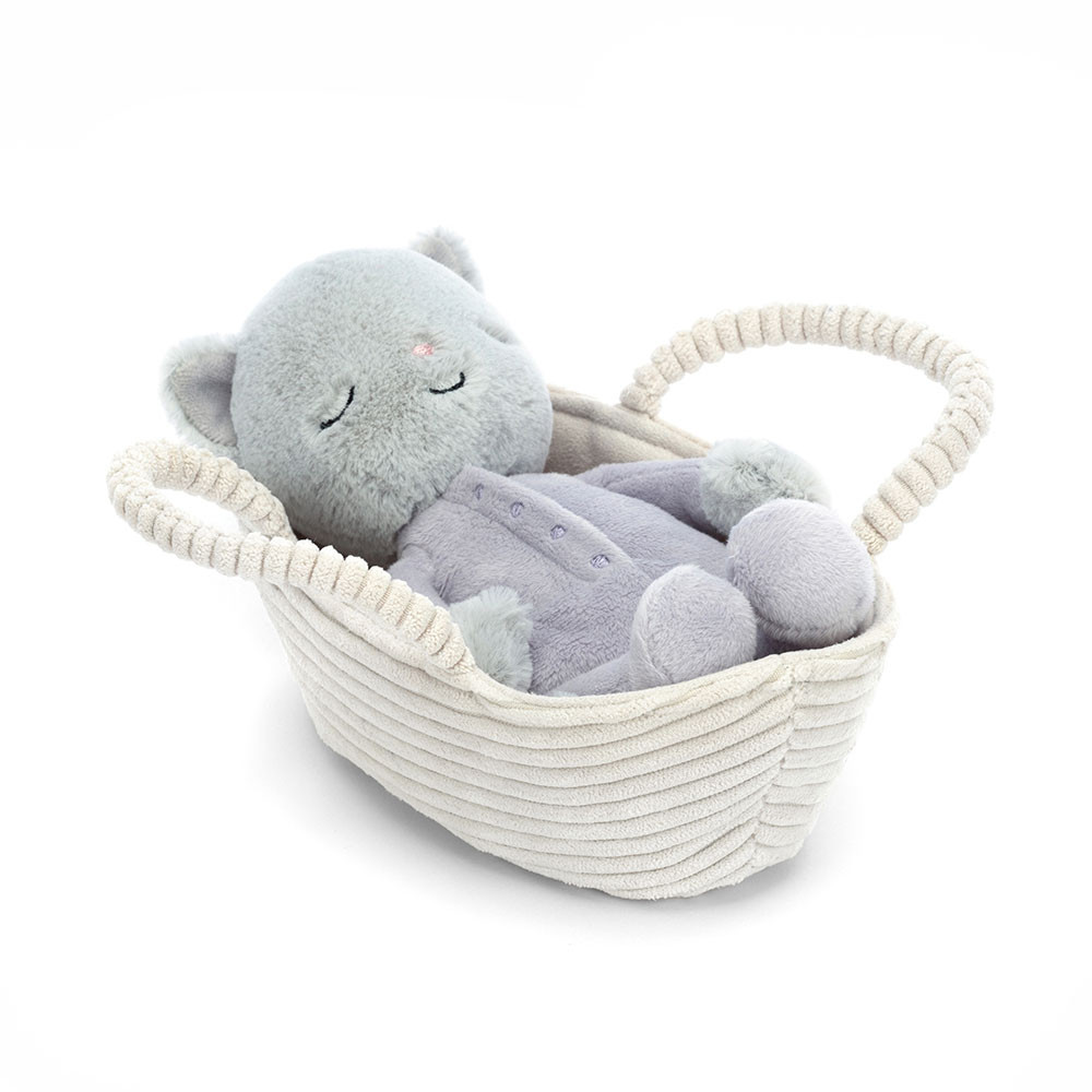 Jellycat Rock-A-Bye Kitten - 12cm x 9cm x 20cm