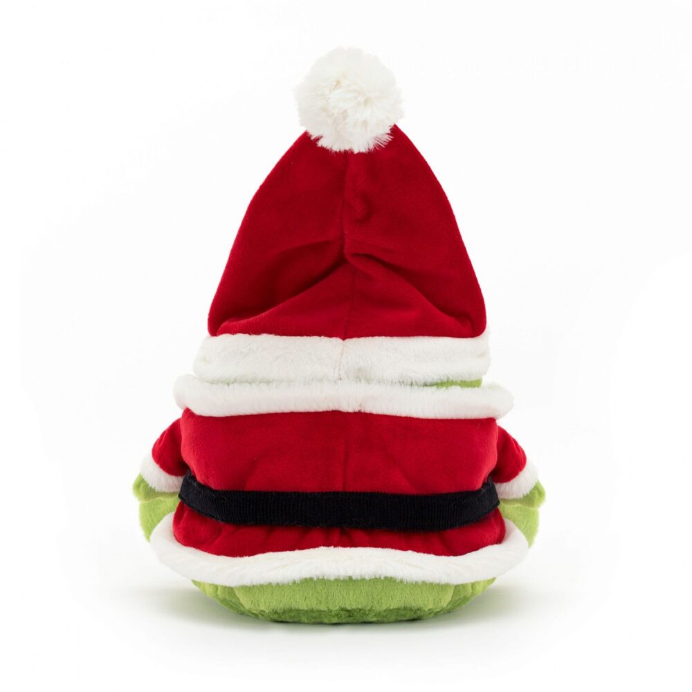 Jellycat Santa Ricky Rain Frog - 16x12cm - Image 3