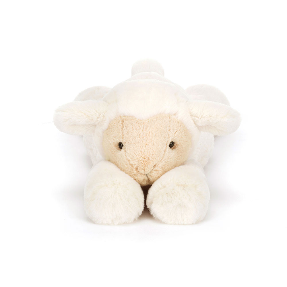 Jellycat Smudge Lamb - 13cm x 11cm x 24cm - Image 4