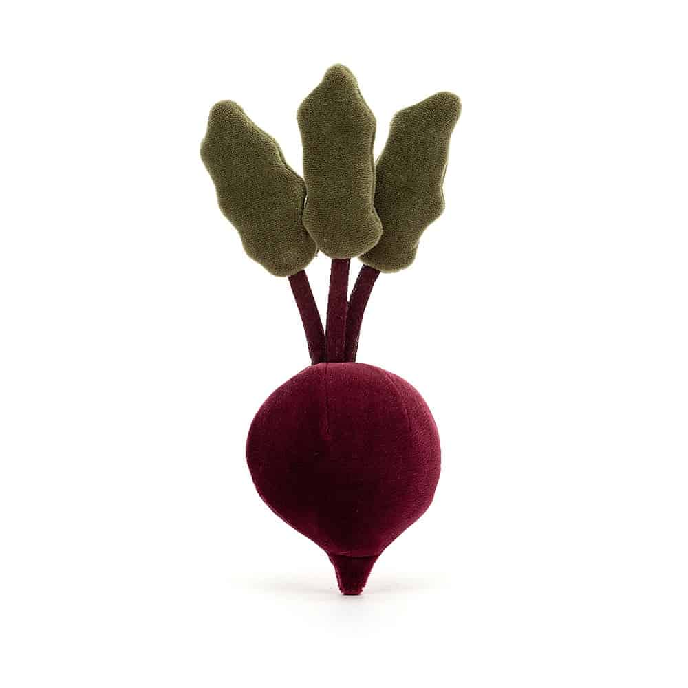 Jellycat Vivacious Vegetable Beetroot - 22x8cm - Image 2