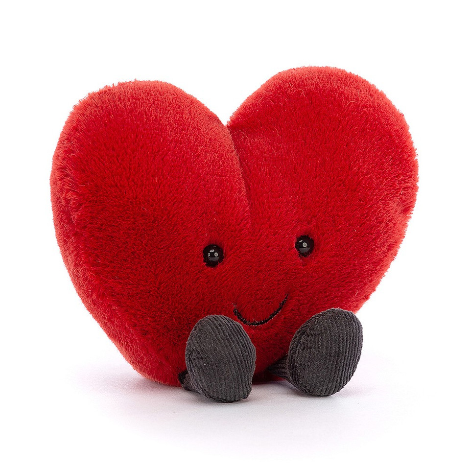 Jellycat Amuseables Red Heart - 11x12cm