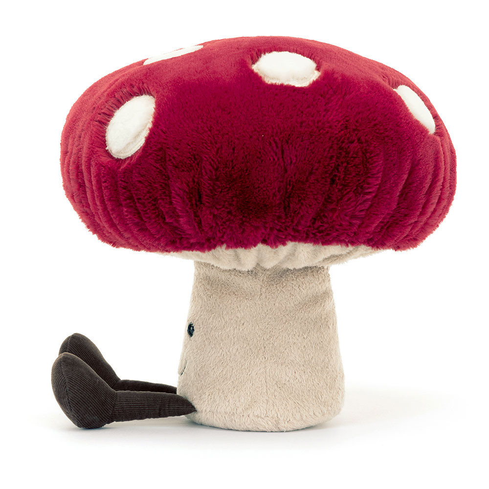 Jellycat Amuseables Mushroom - 28cm x 11cm x 9cm - Image 2