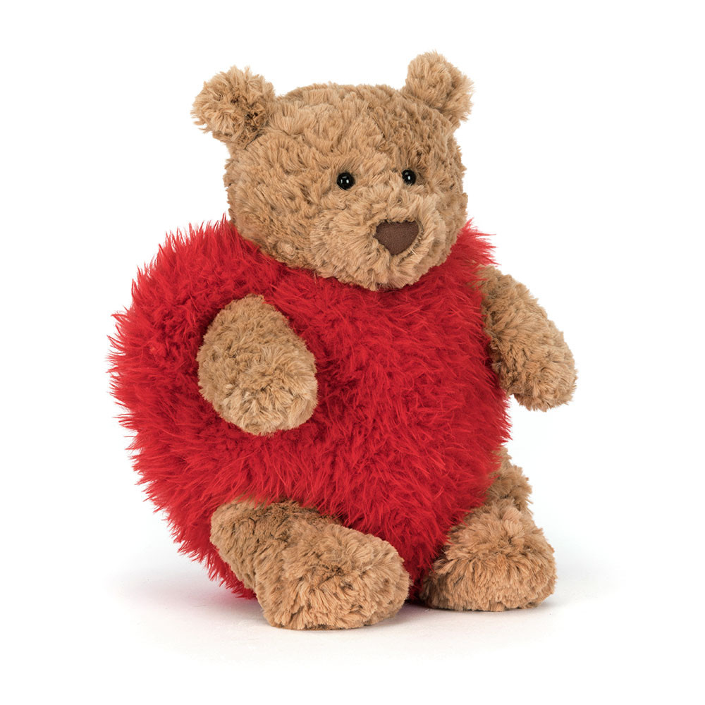 Jellycat Bartholomew Bear 'Heartthrob' - Image 2