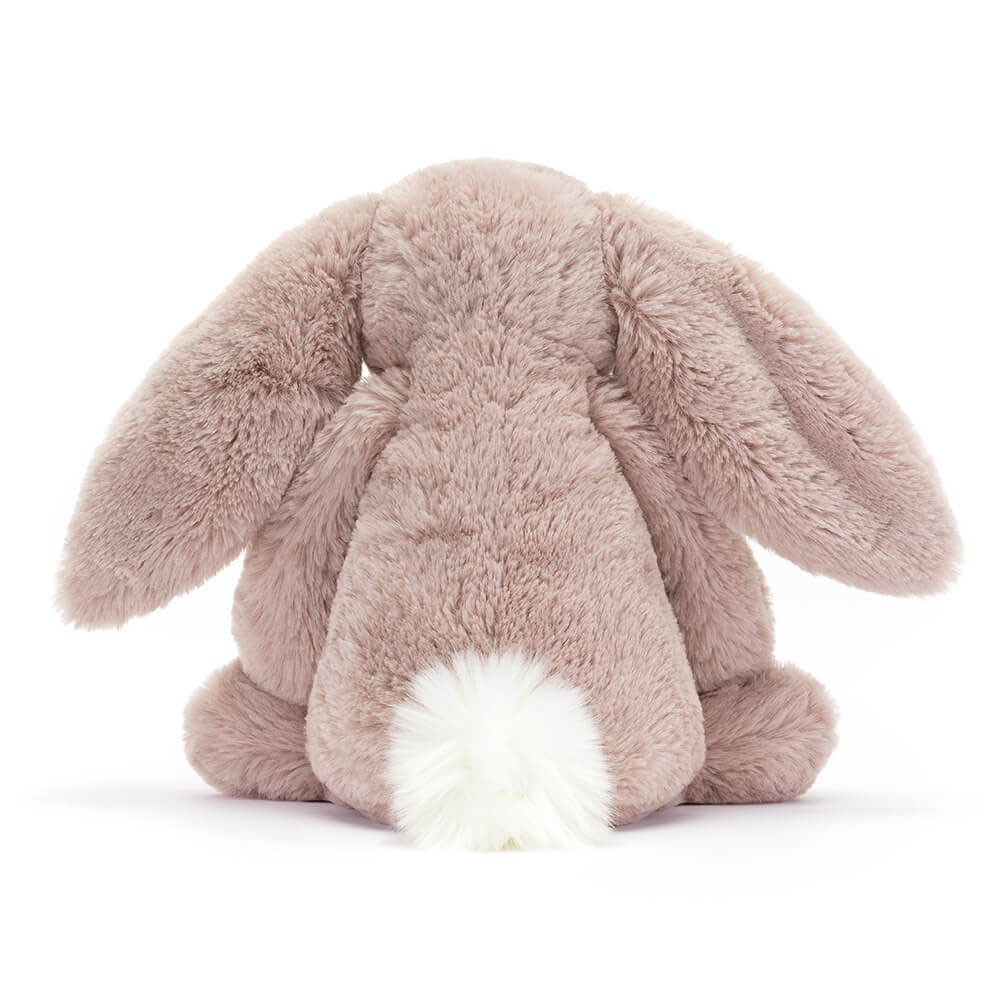 Jellycat Bashful Luxe Bunny Rosa - Medium, 31x12cm - Image 2