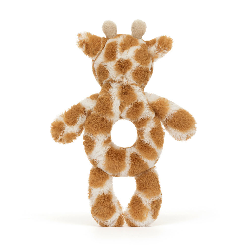 Jellycat Bashful Giraffe Ring Rattle - Image 2