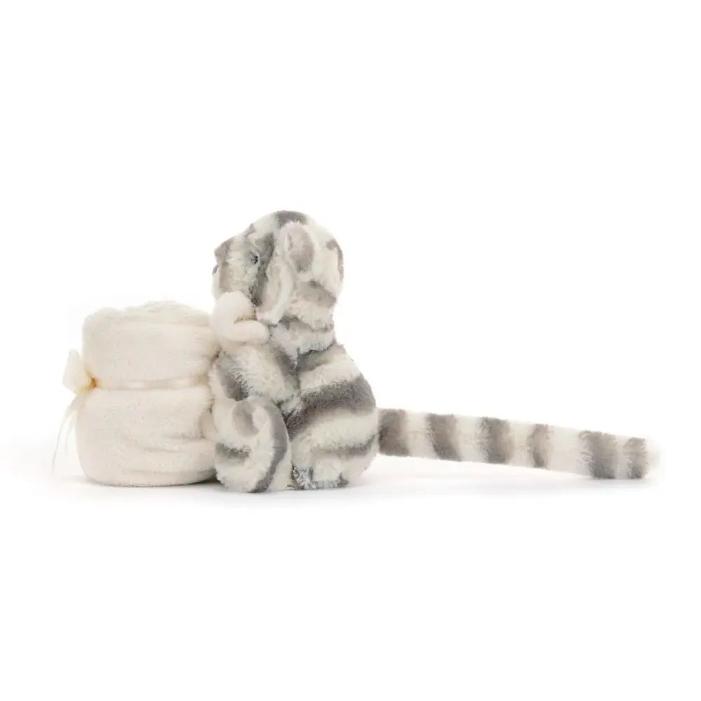 Jellycat Bashful Snow Tiger Soother - Image 3
