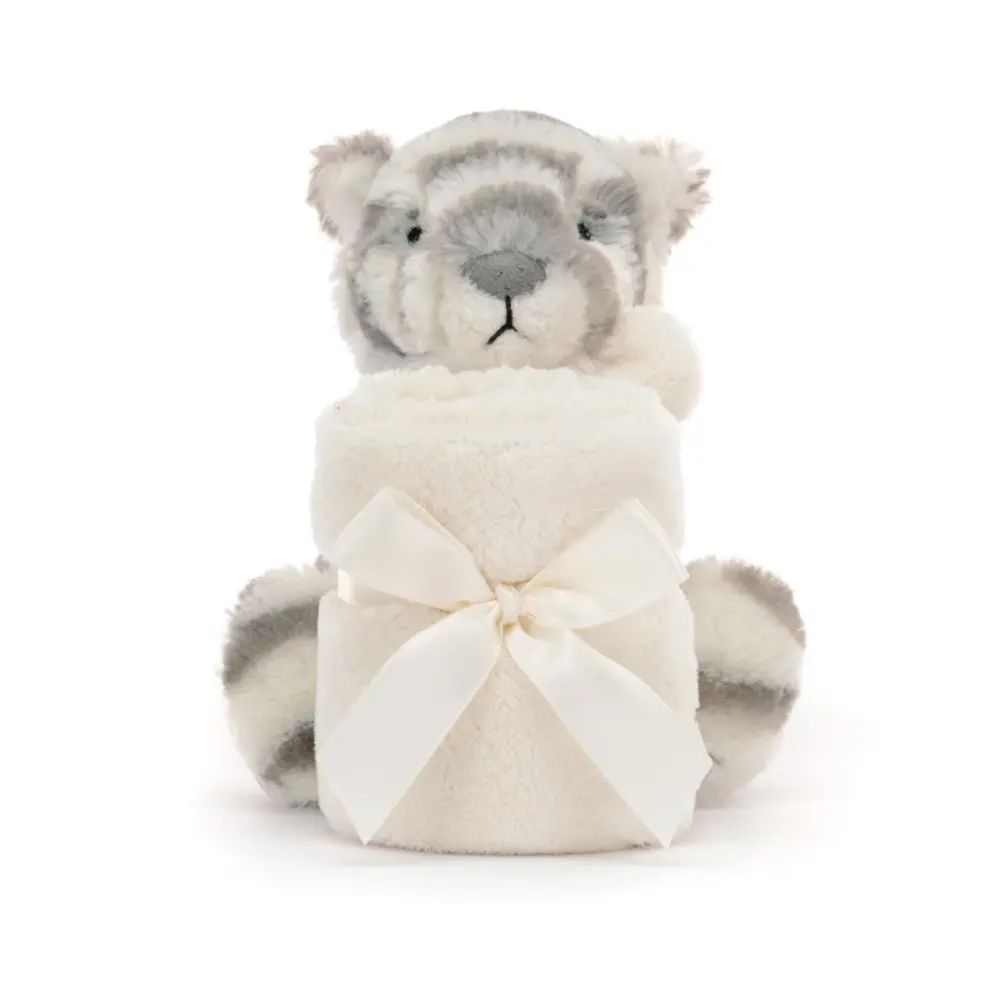 Jellycat Bashful Snow Tiger Soother - Image 4