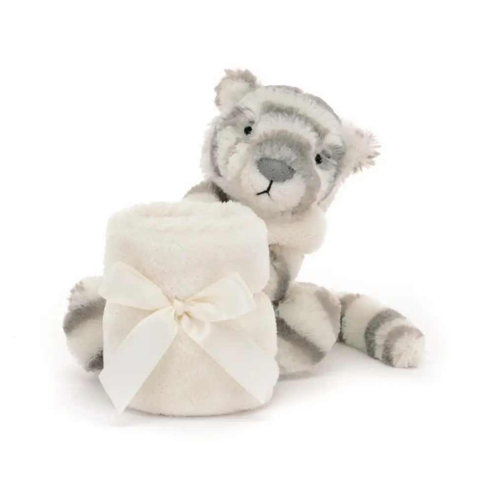 Jellycat Bashful Snow Tiger Soother - Image 2