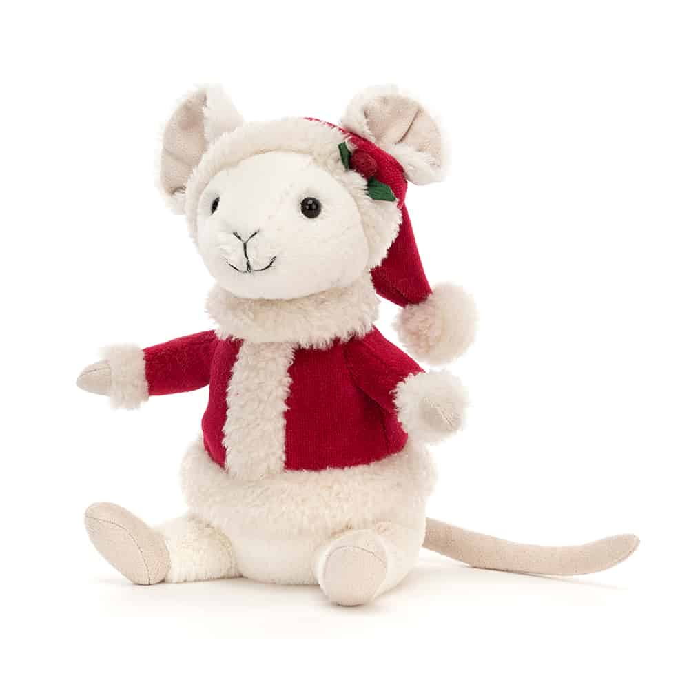 Jellycat Merry Mouse - 18 x 9 cm