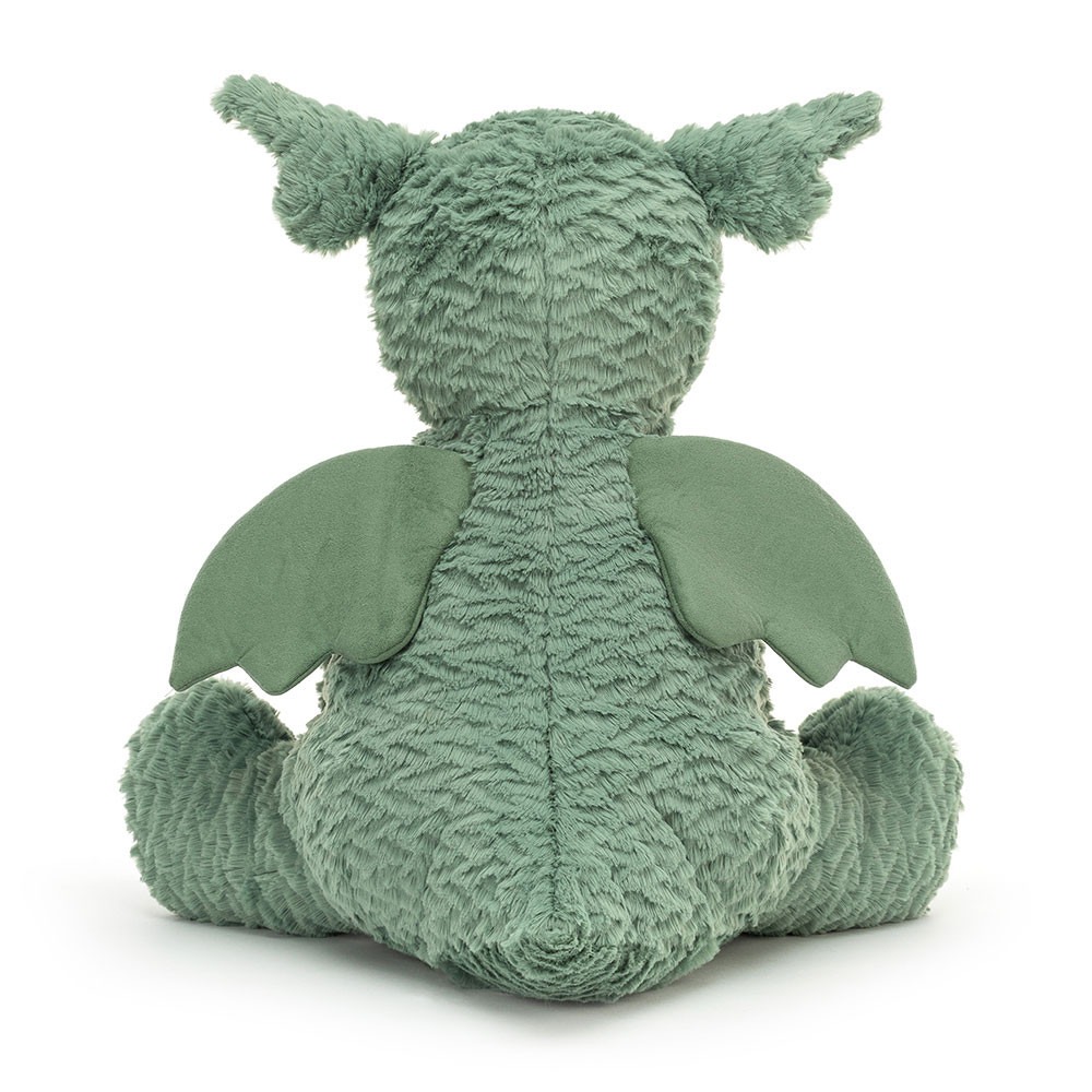 Jellycat Fuddlewuddle Dragon - Huge, 38cm x 20cm x 24cm - Image 3