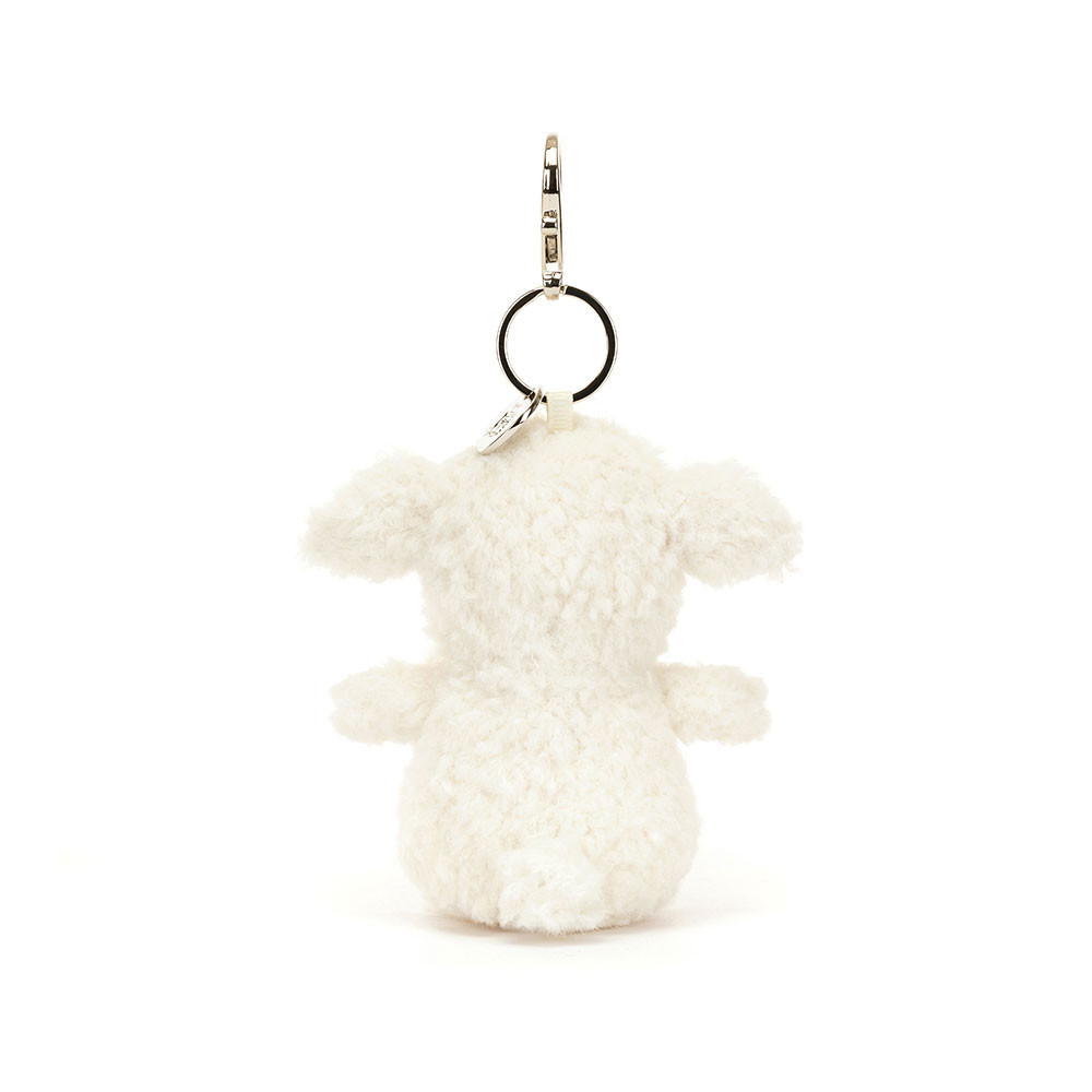 Jellycat Little Lamb Bag Charm - Image 4