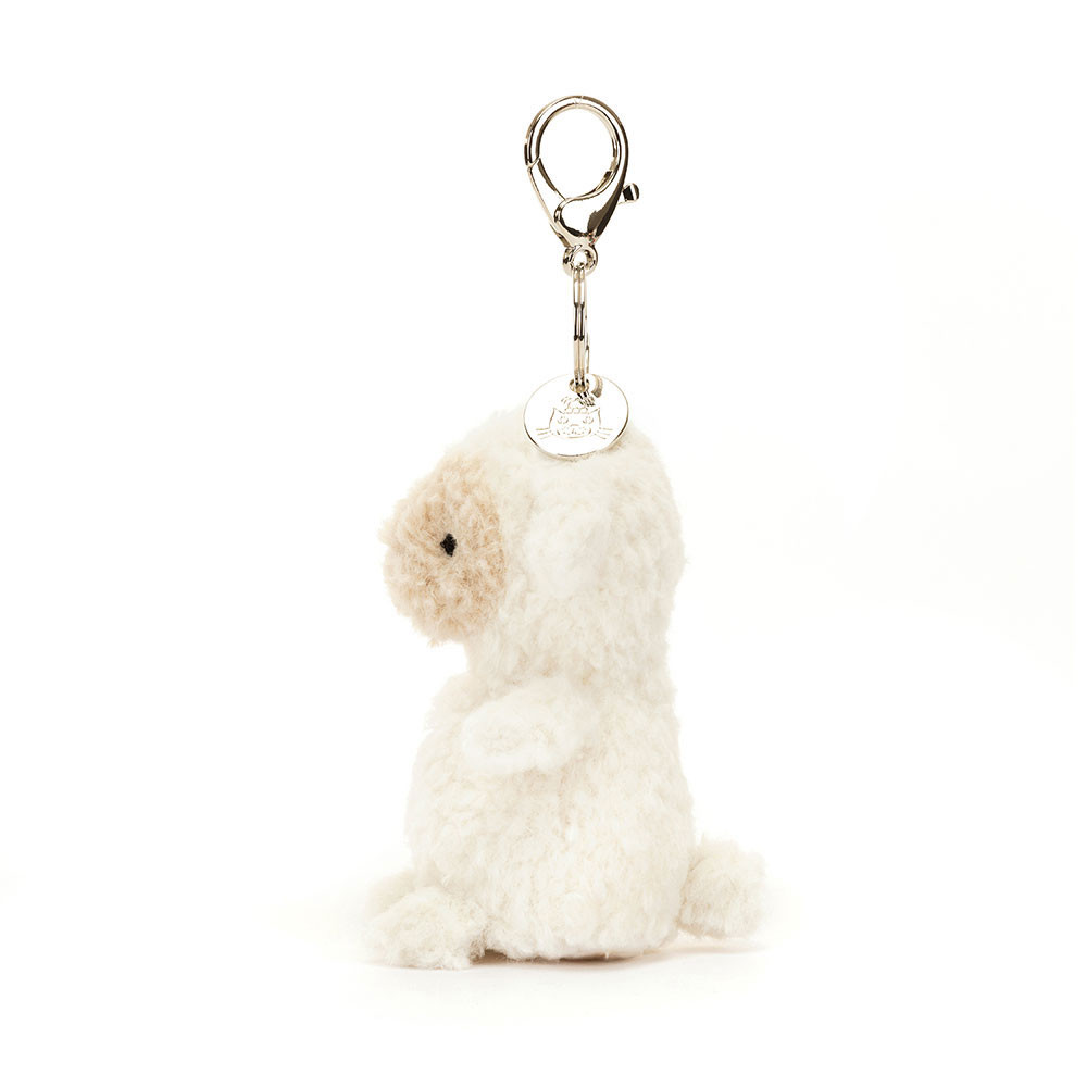 Jellycat Little Lamb Bag Charm - Image 3