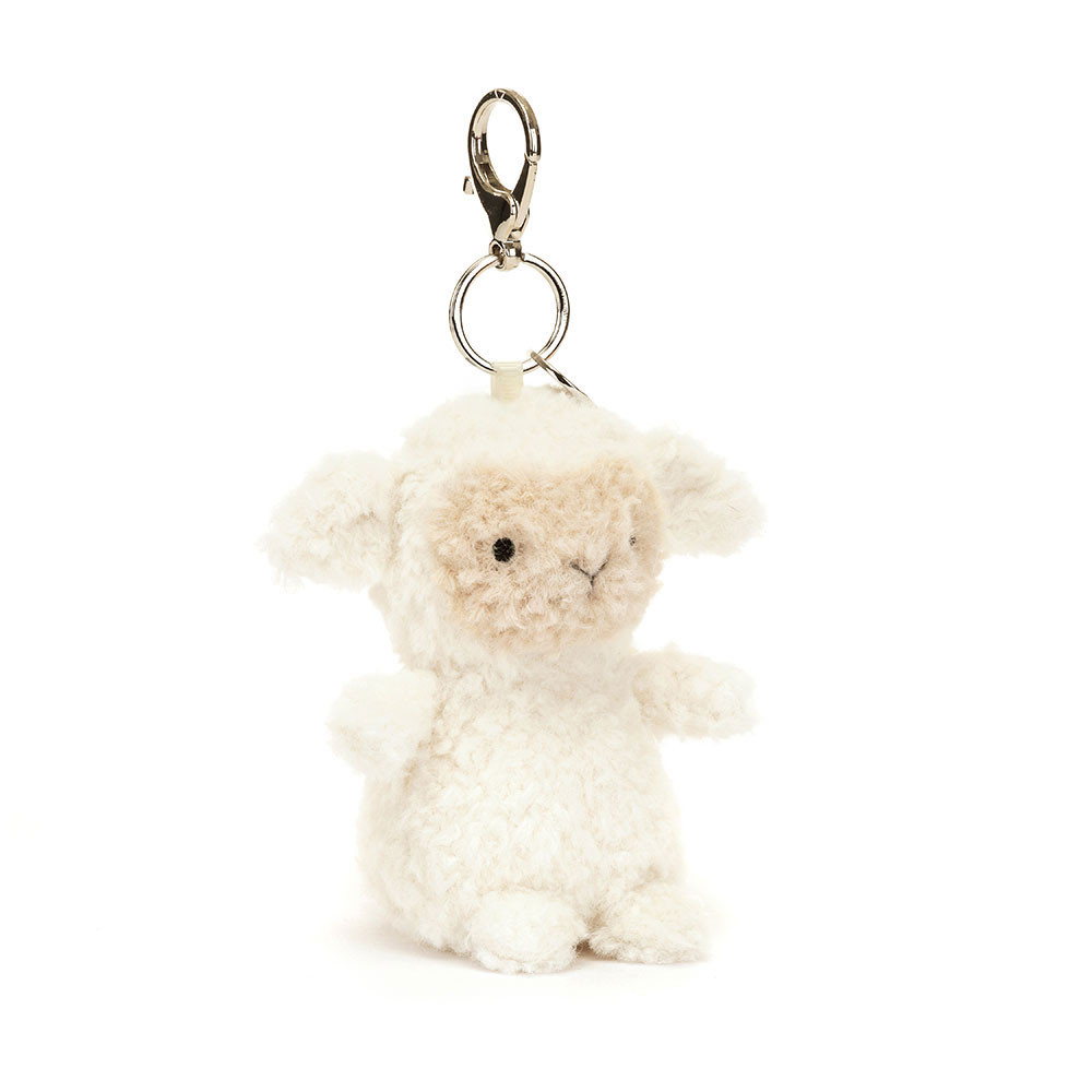 Jellycat Little Lamb Bag Charm - Image 2