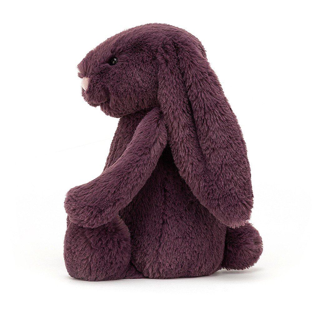 Jellycat Bashful Plum Bunny - Medium 31 x 13 cm - Image 2