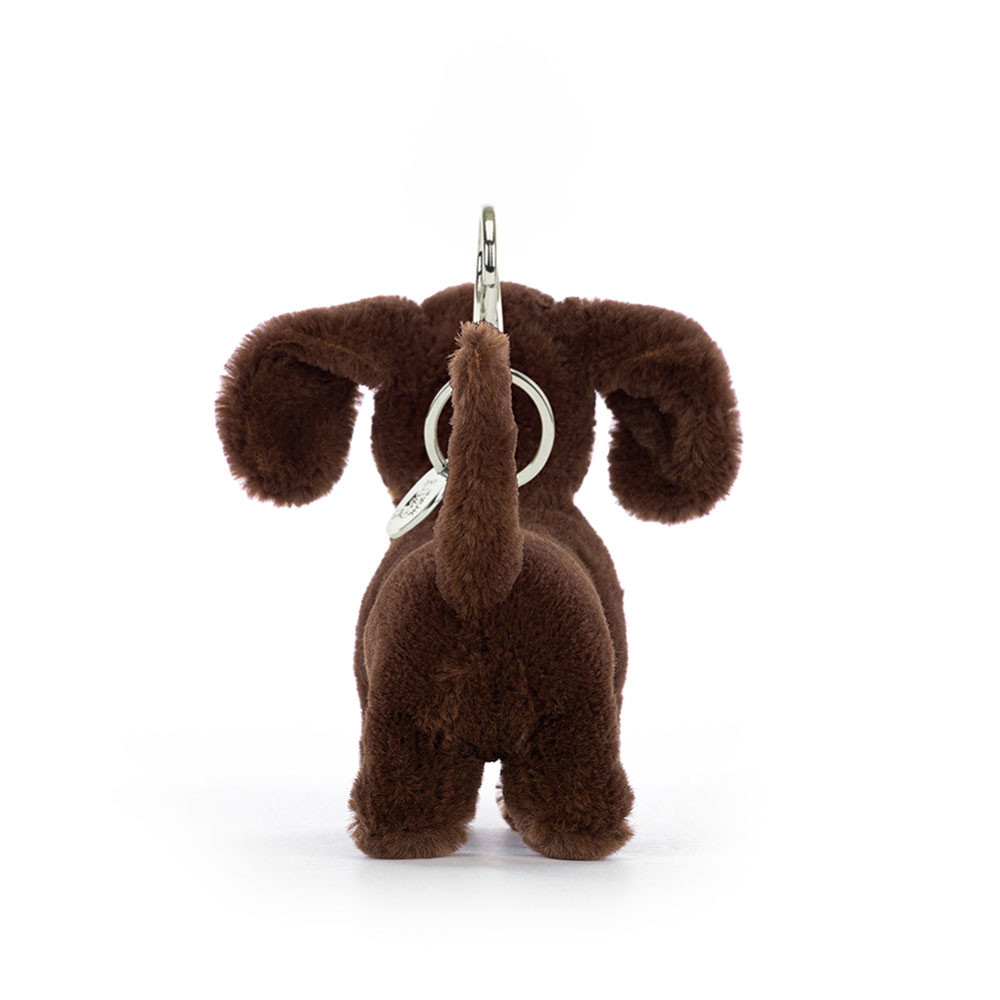 Jellycat Otto Sausage Dog Bag Charm - Image 3
