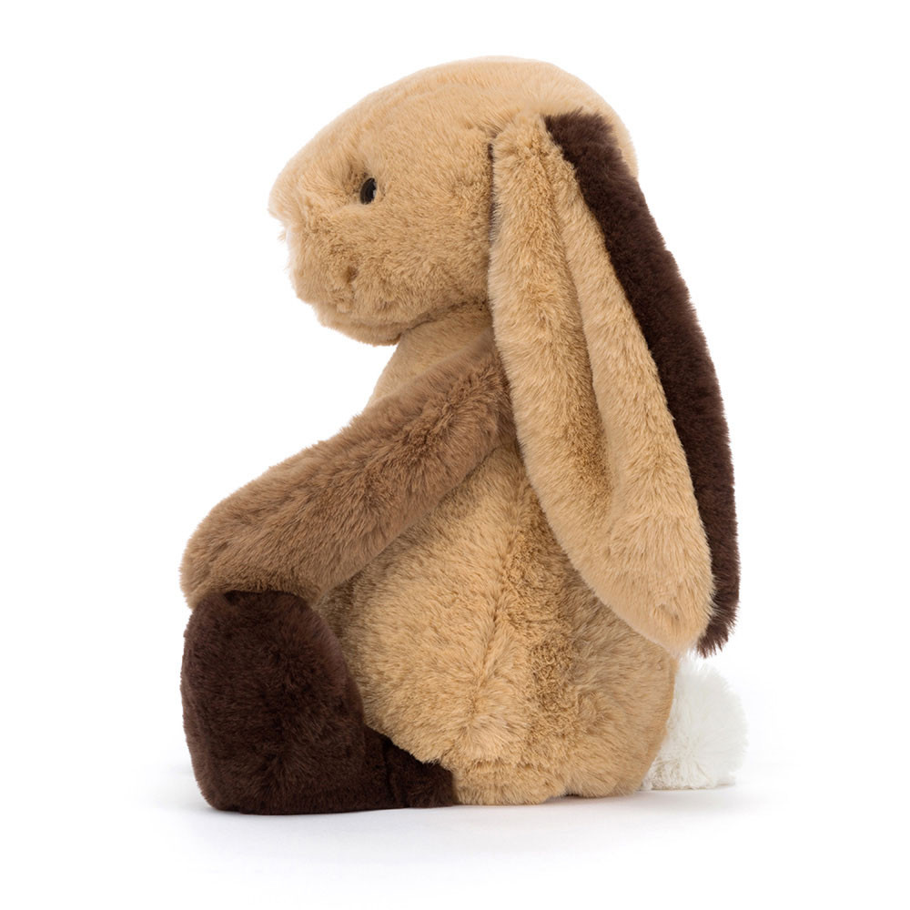 Bashful Patchwork Brown Bunny - Medium - Image 2