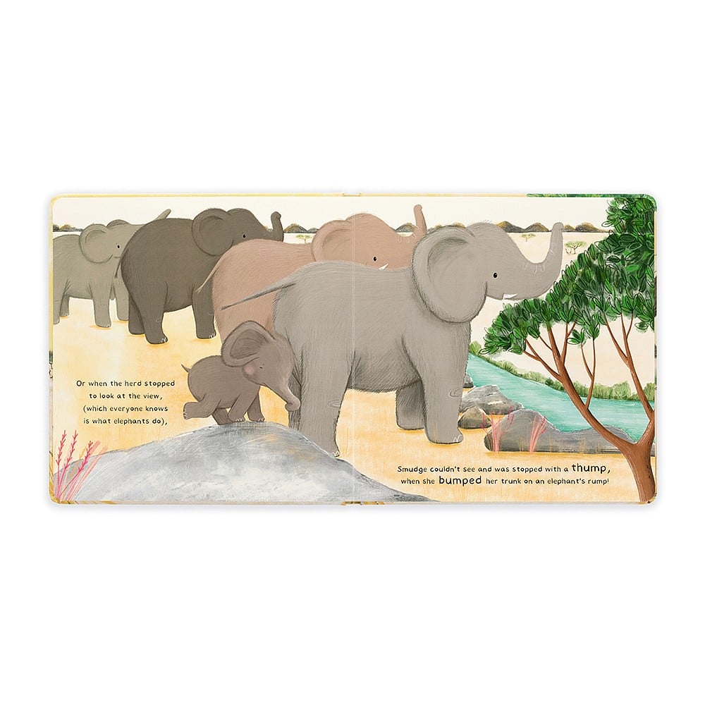 Jellycat Smudge the Littlest Elephant Book - Image 3