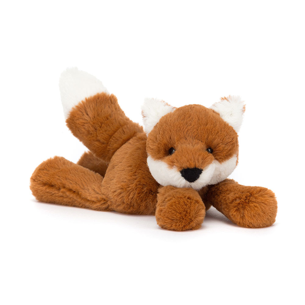 Jellycat Smudge Fox - Tiny, 5cm x 6cm x 13cm