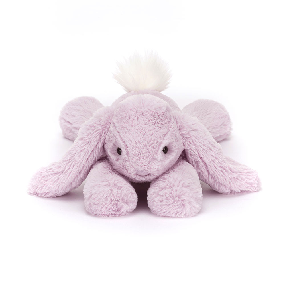 Jellycat Smudge Lavender Rabbit - 13cm x 11cm x 24cm - Image 2
