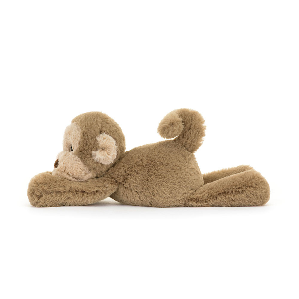 Jellycat Smudge Monkey - Tiny, 5cm x 6cm x 13cm - Image 2
