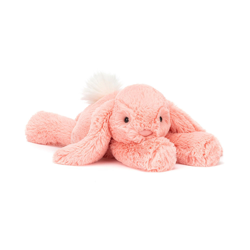 Jellycat Smudge Apricot Rabbit - 13cm x 11cm x 24cm