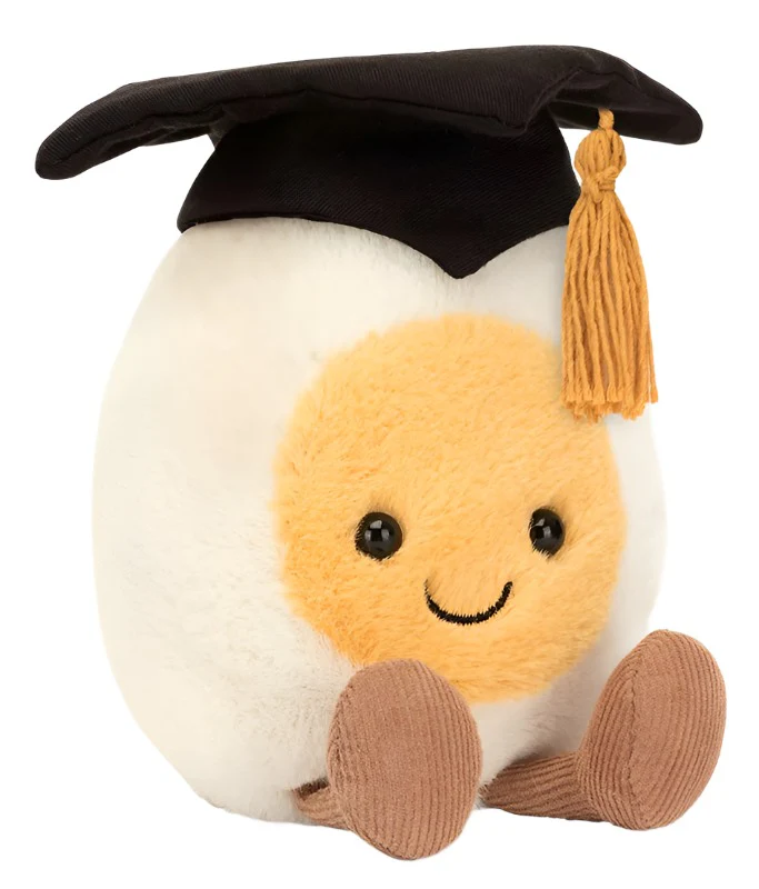 Jellycat Amuseables Boiled Egg Graduation