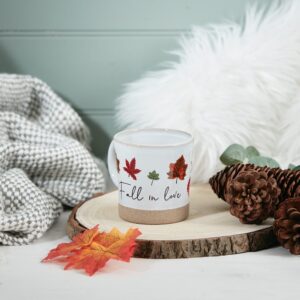 'Fall in Love' Autumn Leaves Mug - Langs