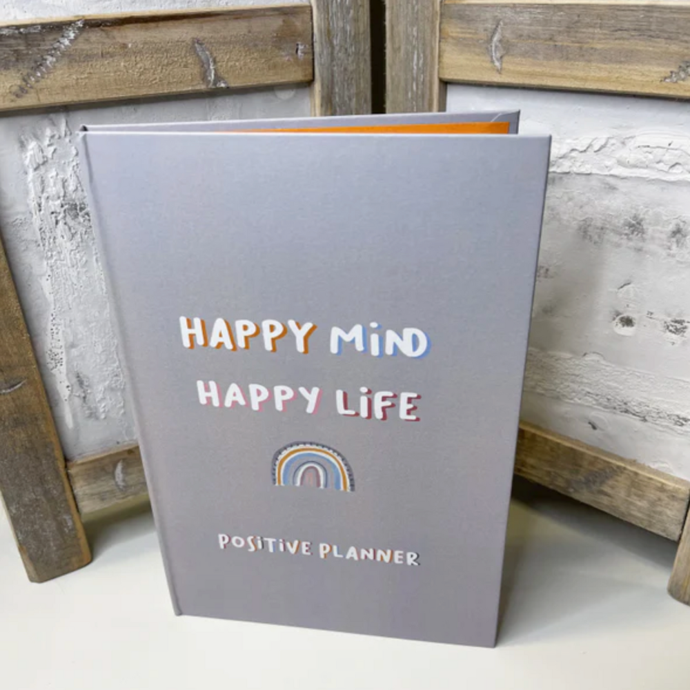 Happy Mind Happy Life Positive Planner - Langs