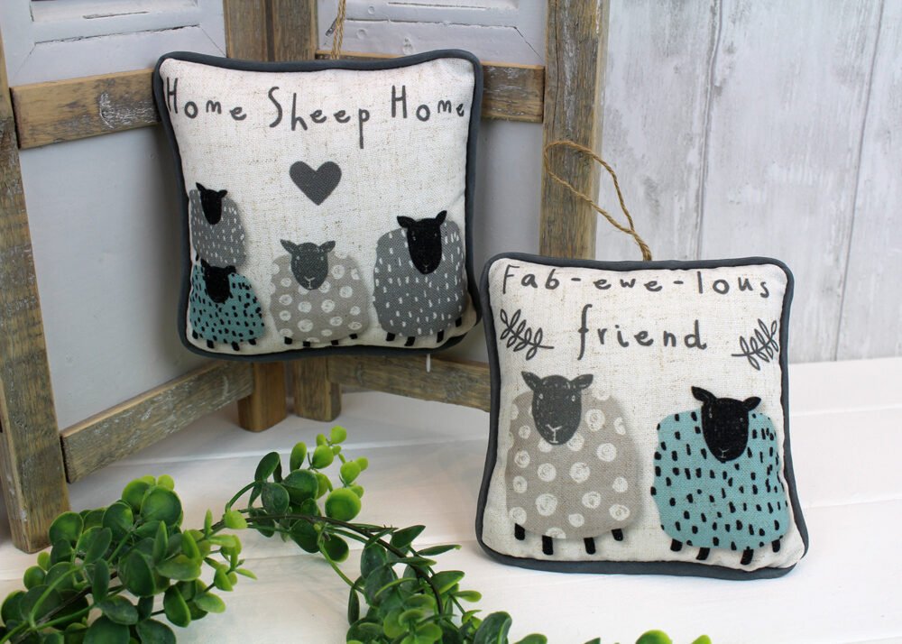 Fab-Ewe-Lous Friend Mini Hanging Cushion - Langs - Image 3