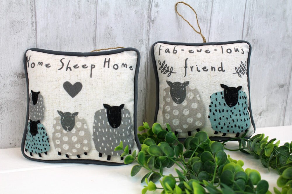 Fab-Ewe-Lous Friend Mini Hanging Cushion - Langs - Image 2