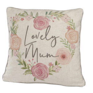 Lovely Mum Floral Cushion - Langs