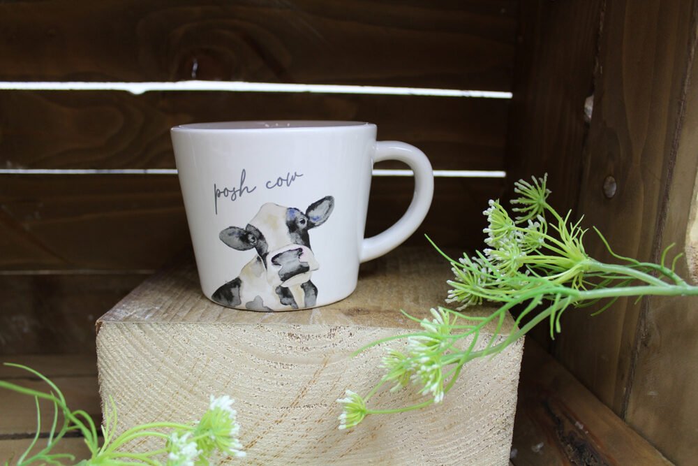 Posh Cow Mug - Langs