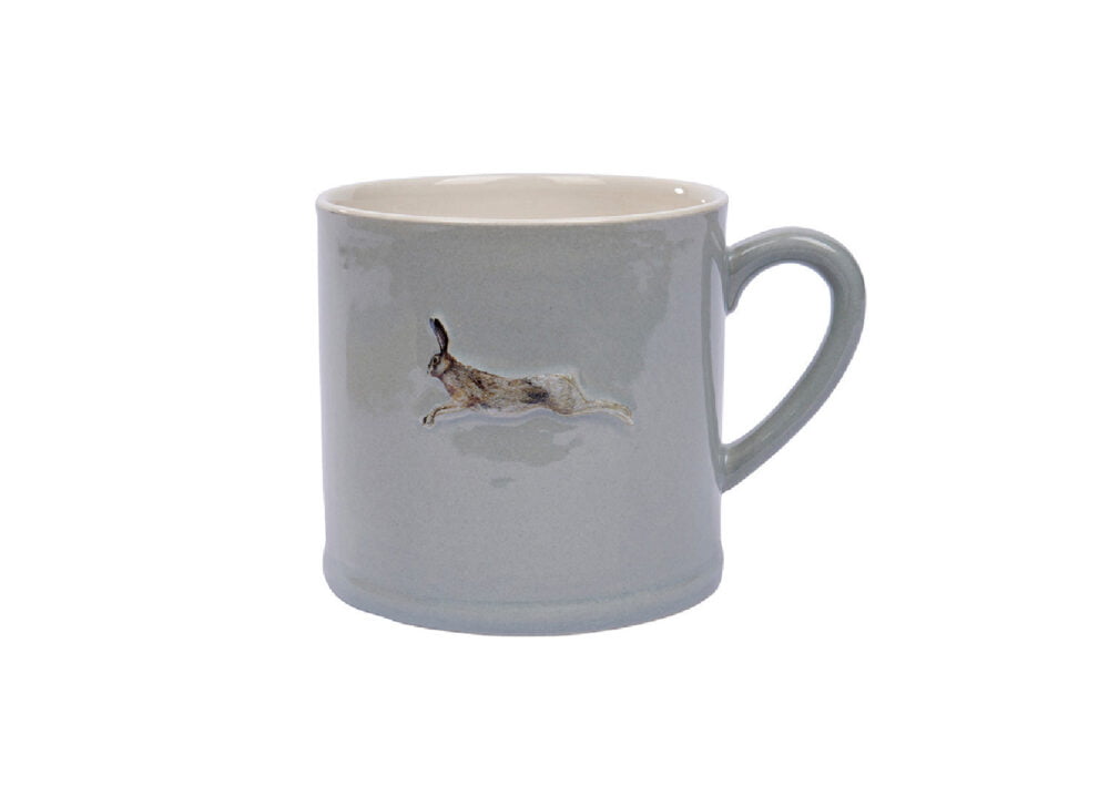 Stoneware Embossed Hare Mug - Langs - Image 2
