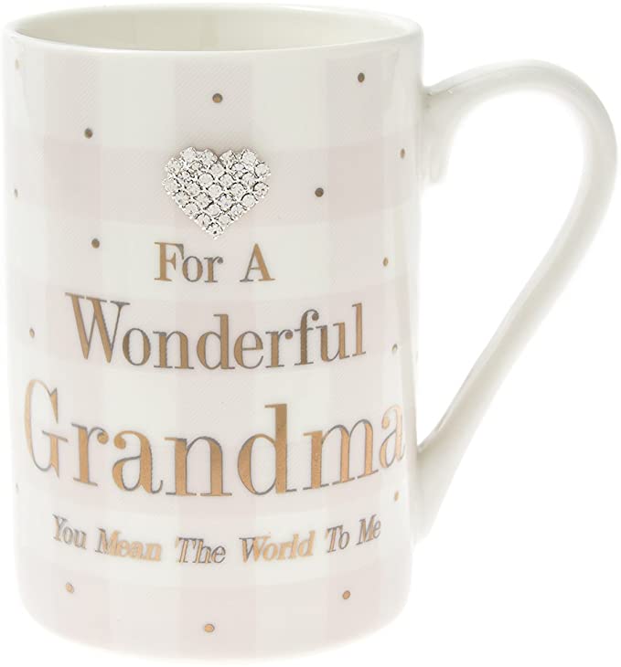 Mad Dots 'For A Wonderful Grandma' Ceramic Mug - Image 2