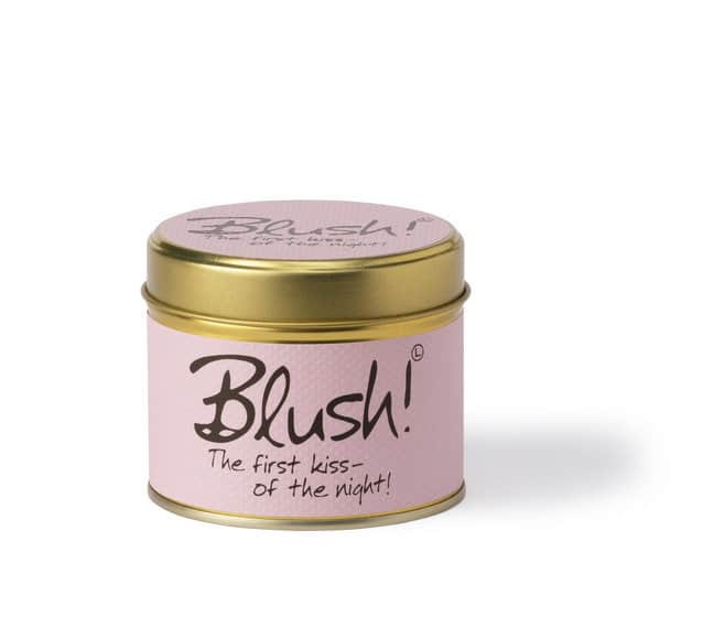 Lily-Flame Blush Scented Candle Tin - Image 2