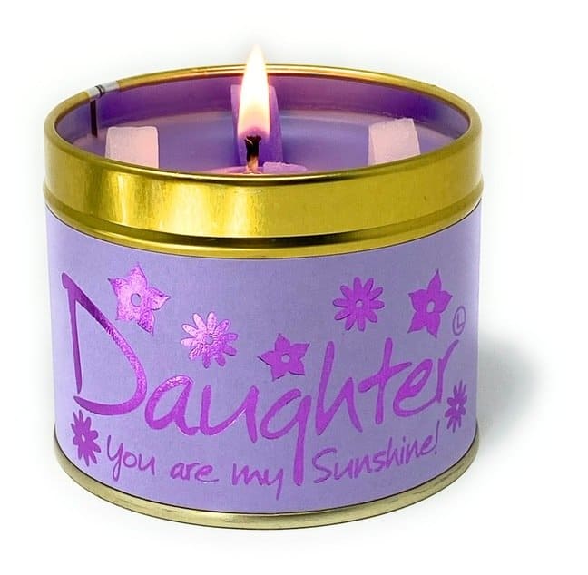 Lily-Flame Daughter Scented Candle Tin - Image 2