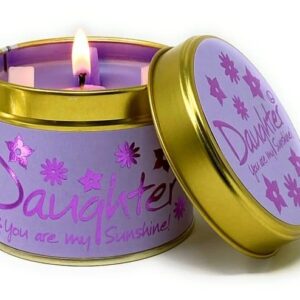 Lily-Flame Daughter Scented Candle Tin