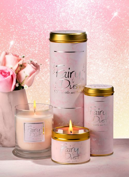 Lily-Flame Fairy Dust Scented Candle Tin - Image 4