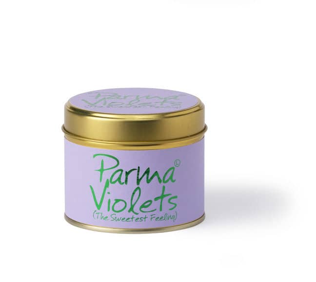 Lily-Flame Parma Violets Scented Candle Tin - Image 3