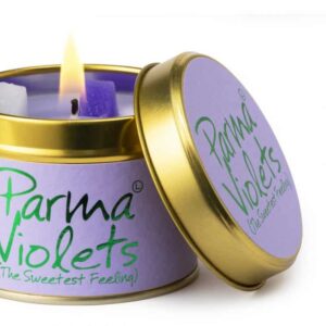 Lily-Flame Parma Violets Scented Candle Tin